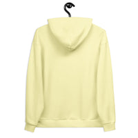XLR8happy Resort Hoodie, Light Yellow, A Happy Hoodie with a Wish of Happiness for the World