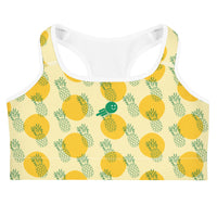 Happy Fast Pinapple Sports bra