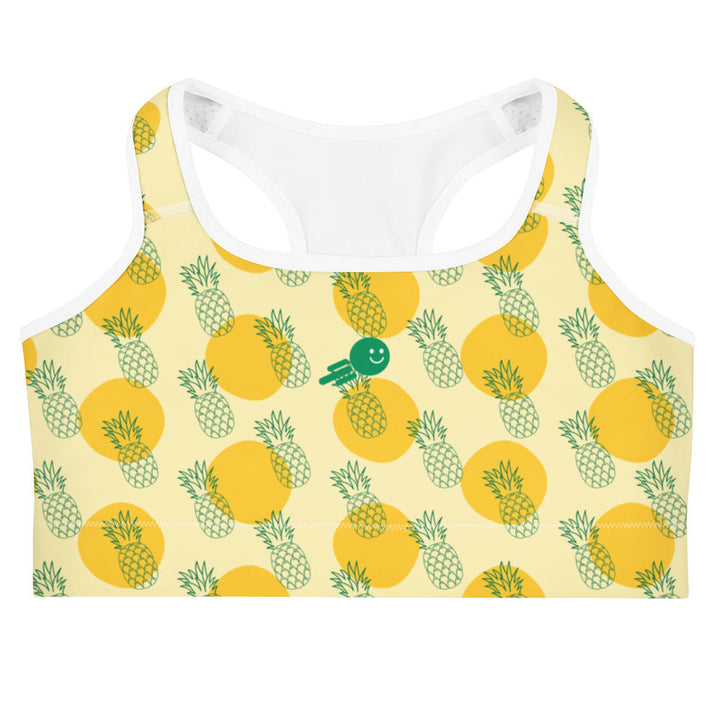 Happy Fast Pinapple Sports bra