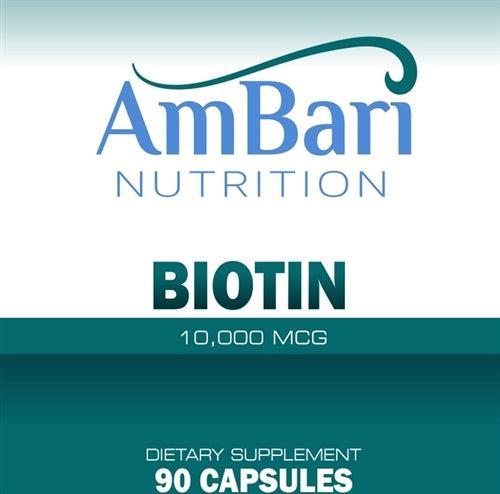 AmBari Biotin 10mg - Level Up Fitness Shop