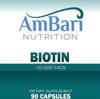 AmBari Biotin 10mg - Level Up Fitness Shop