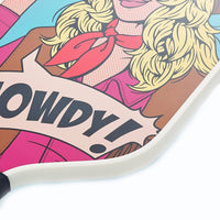 ARTI 16mm T700 Carbon Fiber Kristen & Kristy "HOWDY" Pickleball Paddle - USA Pickleball Approved - Level Up Fitness Shop