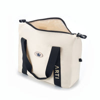 ARTI Cream Duffle Bag - Level Up Fitness Shop