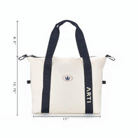 ARTI Cream Duffle Bag - Level Up Fitness Shop