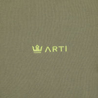 ARTI “Let’s Play” Heavyweight Crewneck – Olive Green - Level Up Fitness Shop