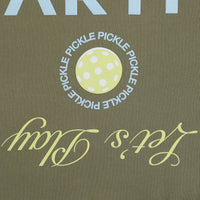 ARTI “Let’s Play” Heavyweight Crewneck – Olive Green - Level Up Fitness Shop