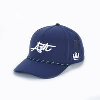 ARTI Navy Performance Rope Mesh Classic Hat - Level Up Fitness Shop