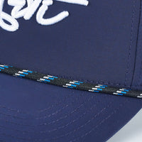 ARTI Navy Performance Rope Mesh Classic Hat - Level Up Fitness Shop