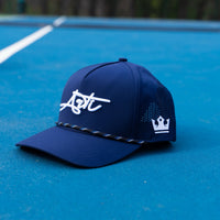 ARTI Navy Performance Rope Mesh Classic Hat - Level Up Fitness Shop