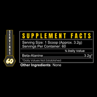 BETA-ALANINE - Level Up Fitness Shop