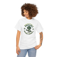 DipaliZ Broccoli T-shirt Nature’s Dumbbell Fitness Tee