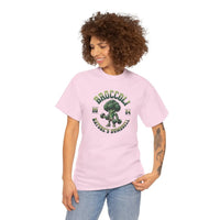 DipaliZ Broccoli T-shirt Nature’s Dumbbell Fitness Tee
