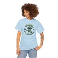 DipaliZ Broccoli T-shirt Nature’s Dumbbell Fitness Tee