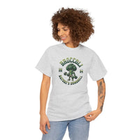 DipaliZ Broccoli T-shirt Nature’s Dumbbell Fitness Tee