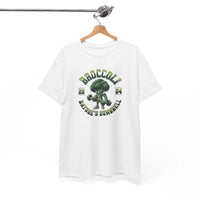 DipaliZ Broccoli T-shirt Nature’s Dumbbell Fitness Tee