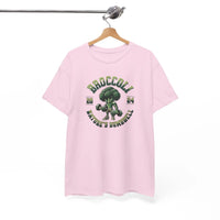 DipaliZ Broccoli T-shirt Nature’s Dumbbell Fitness Tee