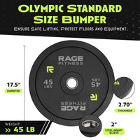 Bumper Plates - Level Up Fitness Shop