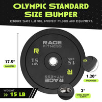 Bumper Plates - Level Up Fitness Shop
