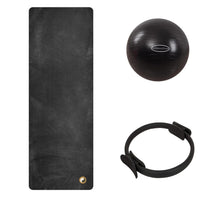 Pilates Accessories Bundle - Yoga Mat, Magic Ring and Pilates Ball