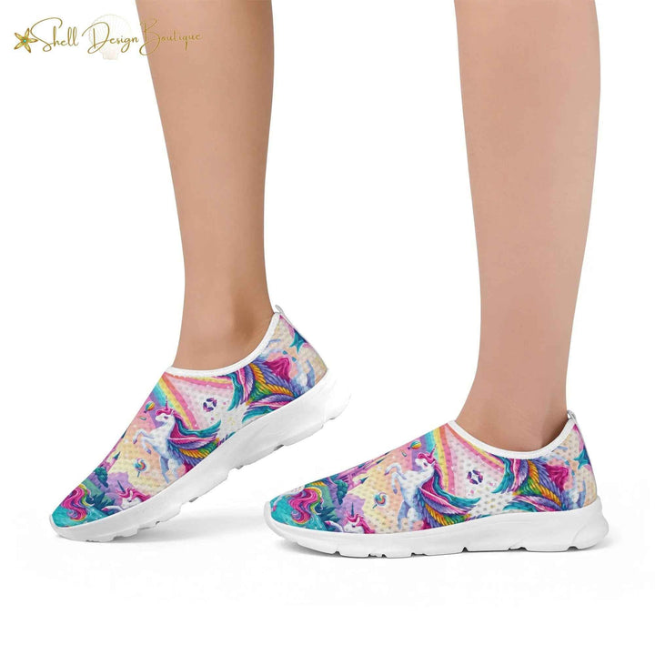 Flying Unicorns Lightweight Adult Yoga Shoes Home Shoes | Shipped in US