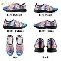 Flying Unicorns Lightweight Adult Yoga Shoes Home Shoes | Shipped in US