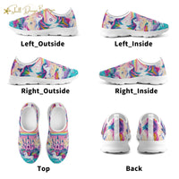 Flying Unicorns Lightweight Adult Yoga Shoes Home Shoes | Shipped in US