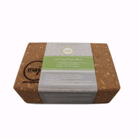 lightweight cork yoga block for home workouts
