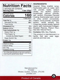 Caramel & Sea Salt Bites - Protidiet - Level Up Fitness Shop