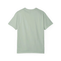 DipaliZ Cat Yoga Whimsical Pet Tee Garment-dyed T-shirt