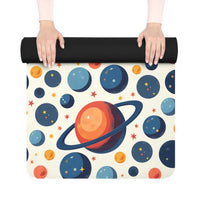 DipaliZ Galaxy Yoga Mat Cosmic Rubber Yoga Mat 72x24