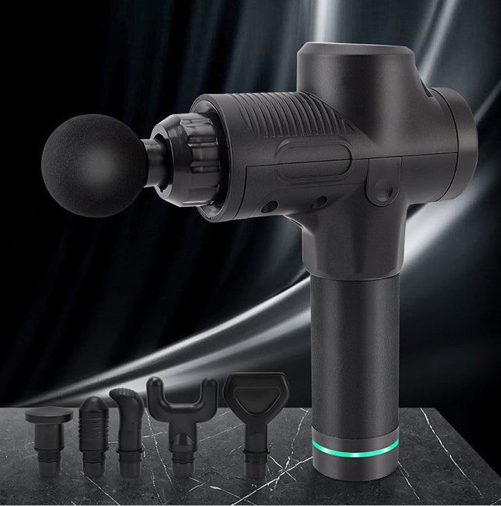 Fascia massage gun with massage attachment