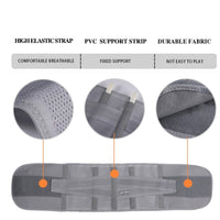Exercise support belt for gym training