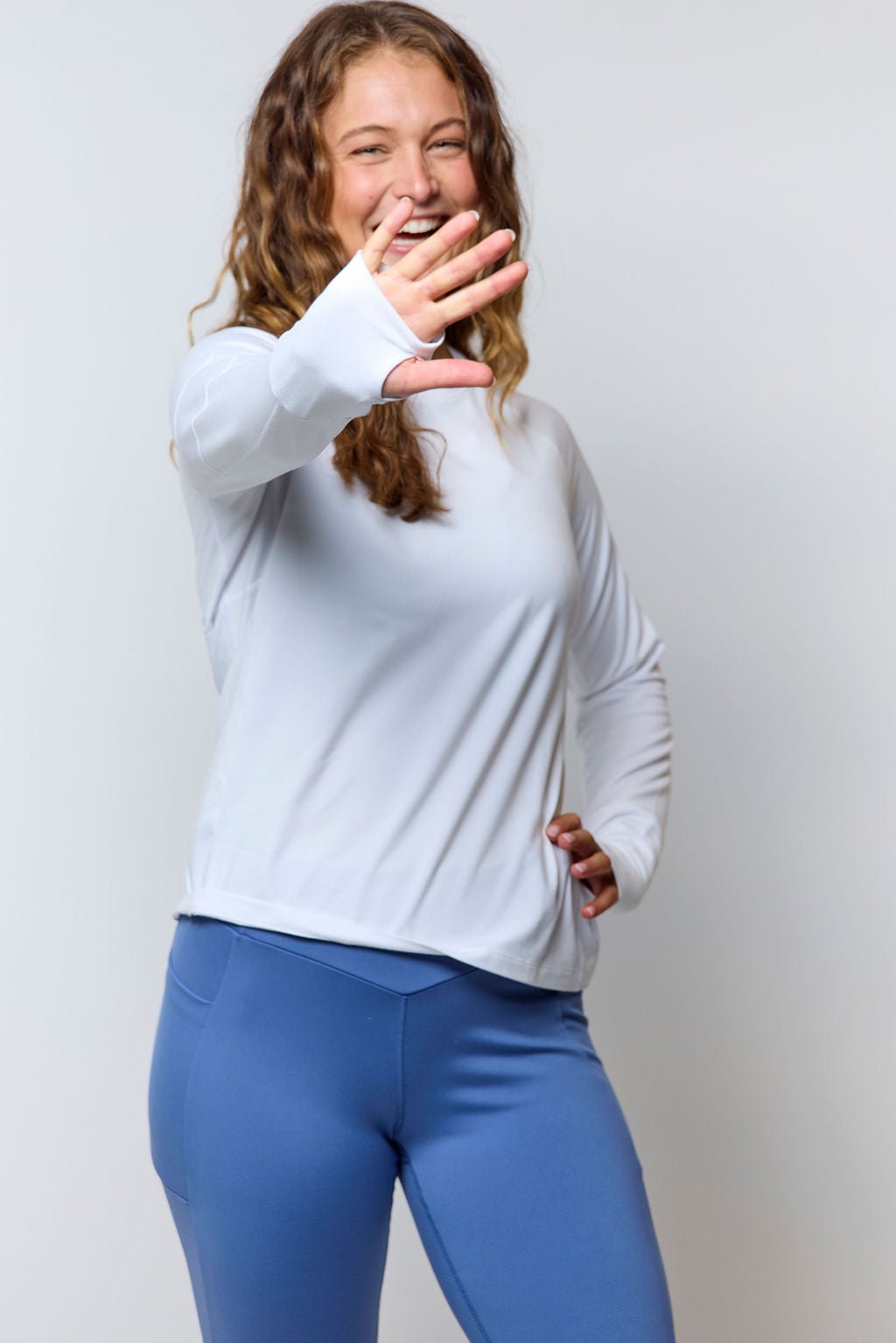 Foudy 2.0 Women's Long Sleeve Athletic Top - Level Up Fitness Shop