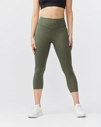 Go Again Women's Cropped Leggings Length 21" - Level Up Fitness Shop