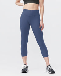 Go Again Women's Cropped Leggings Length 21" - Level Up Fitness Shop