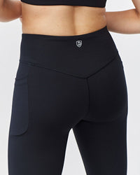Go Again Women's Cropped Leggings Length 21" - Level Up Fitness Shop