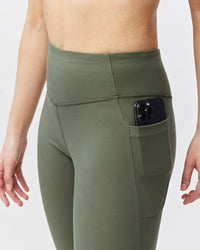 Go Again Women's Cropped Leggings Length 21" - Level Up Fitness Shop