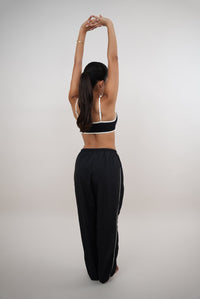 I Accept Change with Grace Black Versatile Relaxed Fit Pant - Level Up Fitness Shop