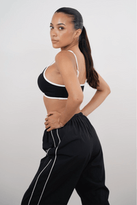 I Accept Change with Grace Black Versatile Relaxed Fit Pant - Level Up Fitness Shop