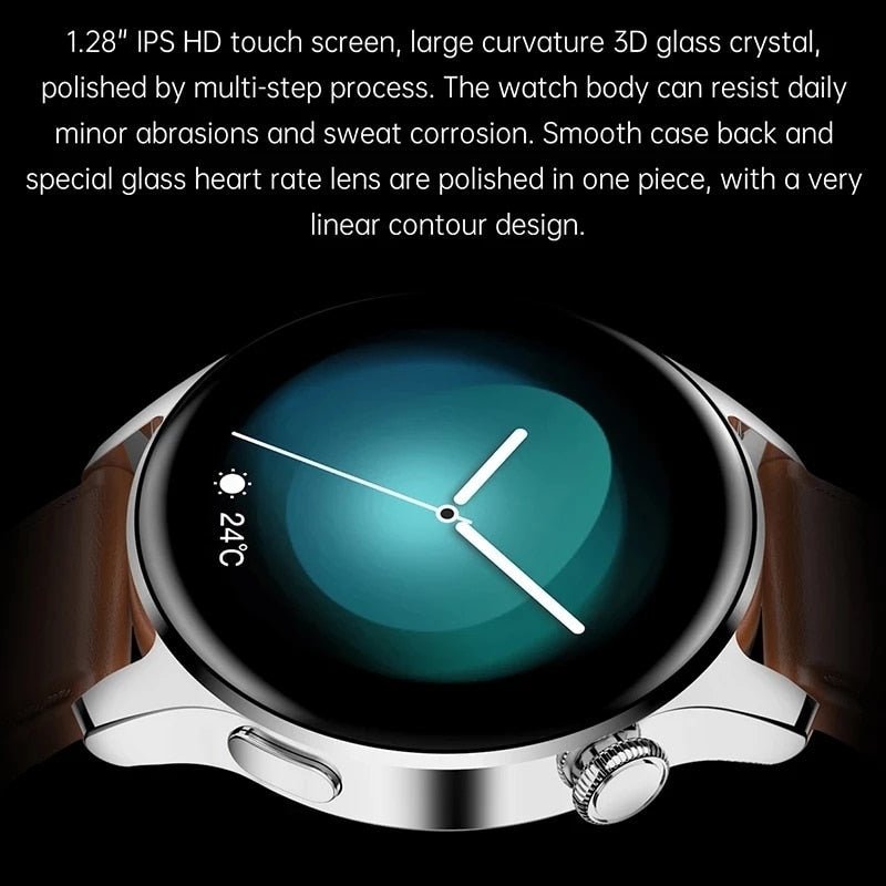 I29 Smart Watch Men Waterproof Sport Fitness Tracker Weather Display Bluetooth Call Smartwatch For Android IOS - Level Up Fitness Shop