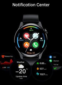 I29 Smart Watch Men Waterproof Sport Fitness Tracker Weather Display Bluetooth Call Smartwatch For Android IOS - Level Up Fitness Shop