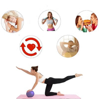 Improve Balance Flexibility and Strength with Our 25cm Mini Ball - Level Up Fitness Shop