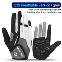 INBIKE Full Finger Gel Padded Touchscreen Gloves - Level Up Fitness Shop