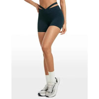 INGIA Womens 4 High Waist No-Seam Biker Shorts - Level Up Fitness Shop