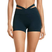 INGIA Womens 4 High Waist No-Seam Biker Shorts - Level Up Fitness Shop