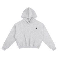 Loki & Ivy Unisex Cotton Cropped Hoodie - Level Up Fitness Shop