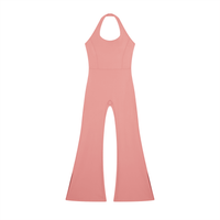 Loki & Ivy Women’s Halter Flared Jumpsuit - Level Up Fitness Shop