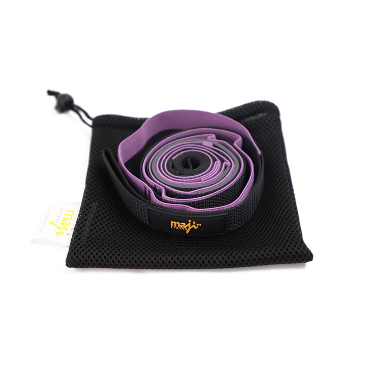Maji Sports Elastic Yoga Straps With 9 Loops - Level Up Fitness Shop