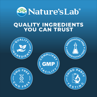 Nature's Lab L-Theanine 200 mg - 60 Capsules
