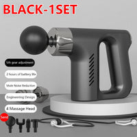 New Intelligent High Frequency Massage Gun Electric Deep Tissue Muscle Relaxation Fitness Body Massager Fascia Gun - Level Up Fitness Shop